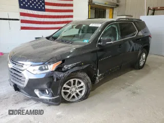 2020 Chevrolet Traverse LT Cloth with VIN 1GNEVGKW2LJ316975, listed as a Copart auction lot 56783305 with 81,611 mi miles and Salvage title. Bid and sale history available at DreamBid. Image 1.