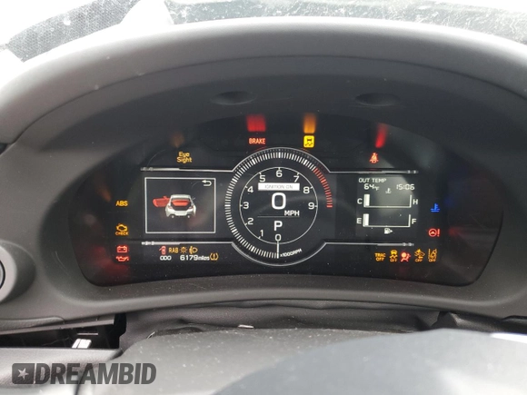 2023 Toyota 86 z VIN JF1ZNBC19P8765430, wystawiony jako Copart lot #56802955 z przebiegiem 6179 mil mil oraz Szkody całkowita. Historia ofert i sprzedaży dostępna na DreamBid. Obrazek 9.