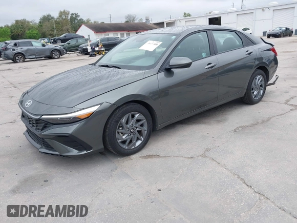 2024 Hyundai Elantra SEL with VIN KMHLM4DG8RU801681, listed as a IAAI auction lot 41629800 with 13,125 mi miles. Bid and sale history available at carsss.com. Image 18.