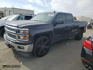 2014 Chevrolet Silverado 1500 LT with VIN 1GCRCREC0EZ319455, listed as a Copart auction lot 41859215 with 146,902 mi miles and Salvage Title. Bid and sale history available at carsss.com. Image 1.