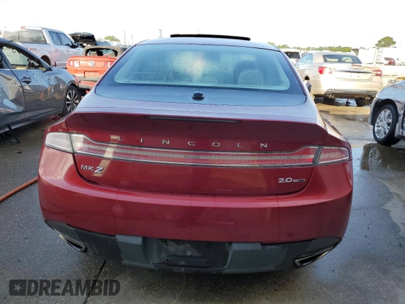 2013 Lincoln MKZ z VIN 3LN6L2G93DR823802, wystawiony jako Copart lot #56592525 z przebiegiem 176 574 mil mil oraz Szkoda całkowita • Salvage title. Historia ofert i sprzedaży dostępna na DreamBid. Obrazek 6.