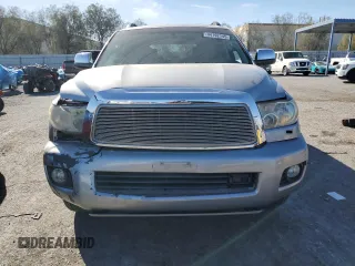2010 Toyota Sequoia Platinum with VIN 5TDDY5G15AS038960, listed as a Copart auction lot 44192145 with 185,082 mi miles and Salvage Title. Bid and sale history available at carsss.com. Image 5.