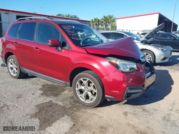2017 Subaru Forester Touring with VIN JF2SJAWC0HH496073, listed as a IAAI auction lot 41836726 with NaN miles. Bid and sale history available at carsss.com. Image 1.