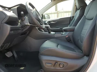 2025 Toyota RAV4 XLE Premium with VIN 2T3C1RFV6SW393485, listed as a Copart auction lot 58411515 with 13 mi miles and Salvage title. Bid and sale history available at DreamBid. Image 7.