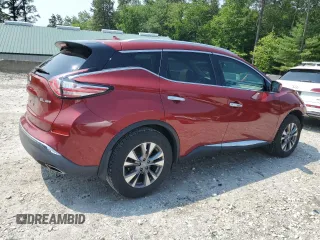 2015 Nissan Murano SL z VIN 5N1AZ2MH5FN229061, wystawiony jako Copart lot #60407145 z przebiegiem 62 908 mil mil oraz Czysty tytuł • Clean title. Historia ofert i sprzedaży dostępna na DreamBid. Obrazek 3.