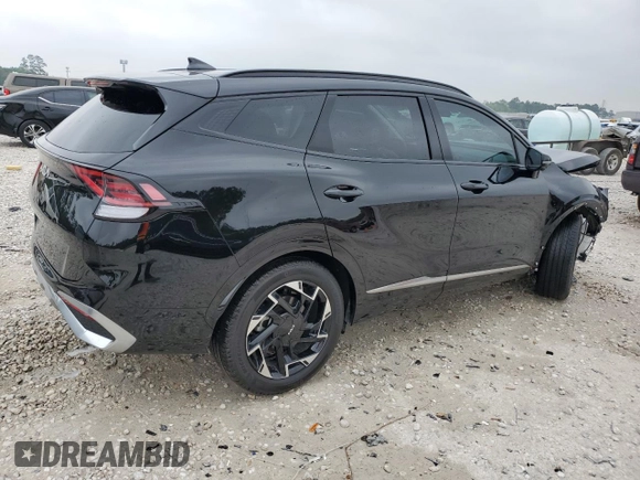 2024 Kia Sportage SX-Prestige with VIN 5XYK53DF3RG187381, listed as a Copart auction lot 51177955 with 7,668 mi miles and Salvage title. Bid and sale history available at DreamBid. Image 3.