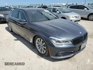 2018 BMW 7 Series ALPINA B7 xDrive with VIN WBA7F2C57JG424491, listed as a Copart auction lot 74594354 with 0 mi miles and Non Repairable. Bid and sale history available at carsss.com. Image 4.