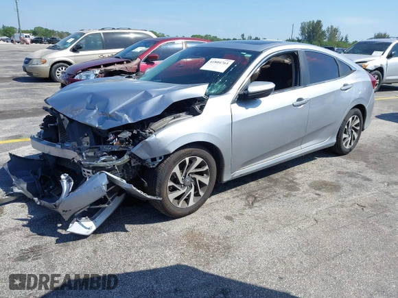 2017 Honda Civic Sedan EX with VIN 19XFC2F81HE037541, listed as a IAAI auction lot 41804761 with 119,550 mi miles. Bid and sale history available at carsss.com. Image 2.