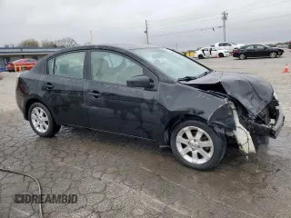 2007 Nissan Sentra 2.0 with VIN 3N1AB61E47L615548, listed as a Copart auction lot 50928135 with 122,186 mi miles and Salvage Title. Bid and sale history available at DreamBid. Image 4.