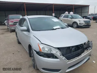 2013 Nissan Sentra SV with VIN 3N1AB7AP7DL733628, listed as a IAAI auction lot 41445081 with NaN miles. Bid and sale history available at carsss.com. Image 1.