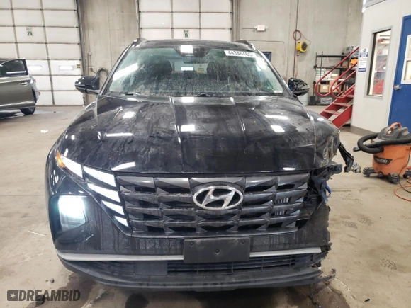 2022 Hyundai Tucson Hybrid SEL Convenience with VIN KM8JFCA11NU026436, listed as a Copart auction lot 44346485 with 55,523 mi miles and Salvage Title. Bid and sale history available at carsss.com. Image 5.