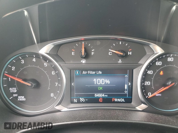 2023 Chevrolet Equinox RS z VIN 3GNAXWEG6PS156482, wystawiony jako Copart lot #59877795 z przebiegiem 64 924 mil mil oraz Szkoda całkowita • Salvage title. Historia ofert i sprzedaży dostępna na DreamBid. Obrazek 9.