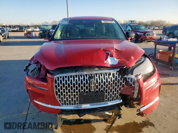 2024 Lincoln Corsair Premiere z VIN 5LMCJ1CA3RUL21999, wystawiony jako Copart lot #48067645 z przebiegiem 8 227 mil mil oraz Szkoda całkowita • Salvage title. Historia ofert i sprzedaży dostępna na DreamBid. Obrazek 5.