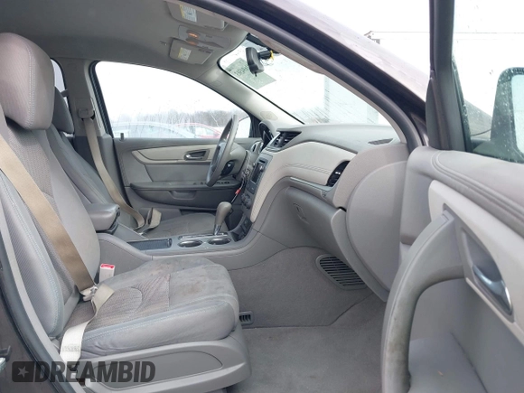 2017 Chevrolet Traverse LS with VIN 1GNKRFKD6HJ192586, listed as a IAAI auction lot 41694303 with 133,328 mi miles. Bid and sale history available at carsss.com. Image 5.