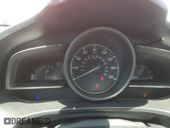 2017 Mazda 3 Touring with VIN 3MZBN1V71HM111118, listed as a Copart auction lot 60898235 with 155,473 mi miles and Salvage title. Bid and sale history available at DreamBid. Image 9.