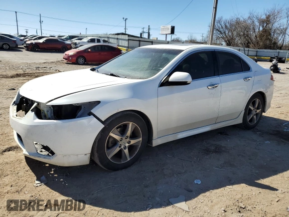 2012 Acura TSX Special Edition with VIN JH4CU2F88CC026907, listed as a Copart auction lot 46108835 with 172,852 mi miles and Salvage Title. Bid and sale history available at carsss.com. Image 1.