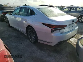 2020 Lexus LS with VIN JTHD51FF4L5012839, listed as a Copart auction lot 74348624 with 0 mi miles and Non Repairable. Bid and sale history available at carsss.com. Image 2.