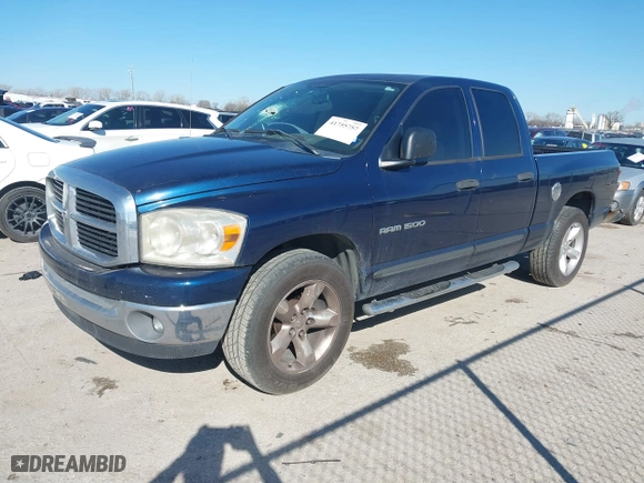 2007 Dodge Ram 1500 ST with VIN 1D7HA18P77S110779, listed as a IAAI auction lot 41755757 with 286,955 mi miles. Bid and sale history available at carsss.com. Image 17.