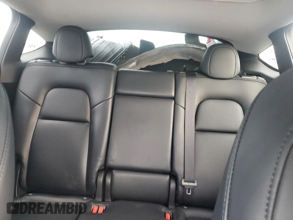 2023 Tesla Model Y Long Range with VIN 7SAYGDEE3PA130988, listed as a Copart auction lot 42172185 with 112,136 mi miles and Salvage Title. Bid and sale history available at DreamBid. Image 10.