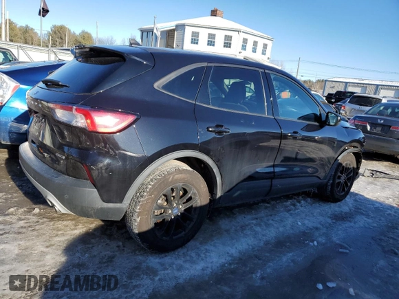 2020 Ford Escape SE Sport Hybrid with VIN 1FMCU9BZ5LUC60677, listed as a Copart auction lot 45990505 with 60,817 mi miles and Salvage Title. Bid and sale history available at DreamBid. Image 3.
