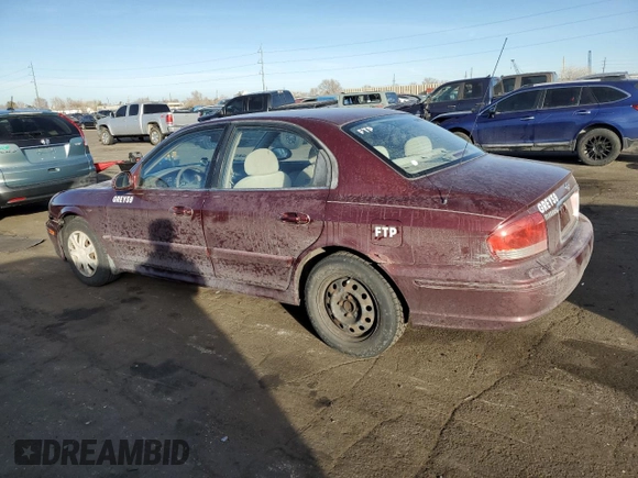 2005 Hyundai Sonata GL with VIN KMHWF25S25A131040, listed as a Copart auction lot 86025844 with 223,800 mi miles and Non Repairable. Bid and sale history available at carsss.com. Image 2.