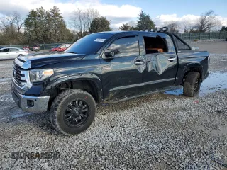 2018 Toyota Tundra SR5 with VIN 5TFAW5F11JX775934, listed as a Copart auction lot 84254844 with 154,534 mi miles and Salvage title. Bid and sale history available at DreamBid. Image 1.