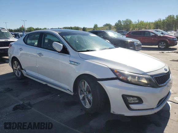 2014 Kia Optima Hybrid EX with VIN KNAGN4AD8E5073908, listed as a Copart auction lot 67795644 with 151,980 mi miles and Salvage Title. Bid and sale history available at carsss.com. Image 4.