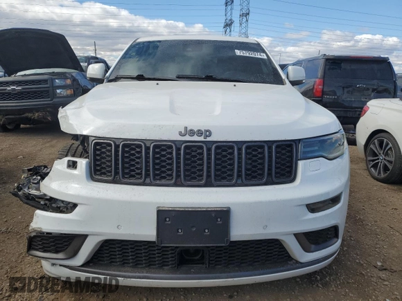 2019 Jeep Grand Cherokee Overland with VIN 1C4RJFCT8KC760871, listed as a Copart auction lot 75792074 with 39,531 mi miles and Salvage Title. Bid and sale history available at carsss.com. Image 5.