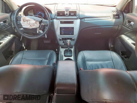 2012 Ford Fusion SEL with VIN 3FAHP0JG4CR444664, listed as a Copart auction lot 53282895 with 148,708 mi miles and Salvage Title. Bid and sale history available at carsss.com. Image 8.