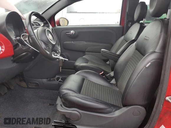 2014 FIAT 500 Sport with VIN 3C3CFFBR9ET293017, listed as a Copart auction lot 48954495 with 108,270 mi miles and Clean Title. Bid and sale history available at carsss.com. Image 7.