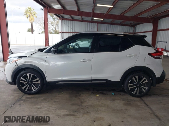 2020 Nissan Kicks SR with VIN 3N1CP5DV4LL555345, listed as a IAAI auction lot 41583234 with 68,864 mi miles and . Bid and sale history available at DreamBid. Image 15.