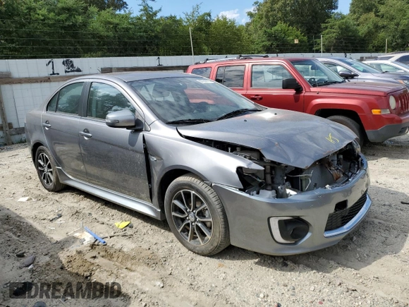 2017 Mitsubishi Lancer ES with VIN JA32U2FUXHU006023, listed as a Copart auction lot 67082114 with 11,638 mi miles and Non Repairable. Bid and sale history available at carsss.com. Image 4.