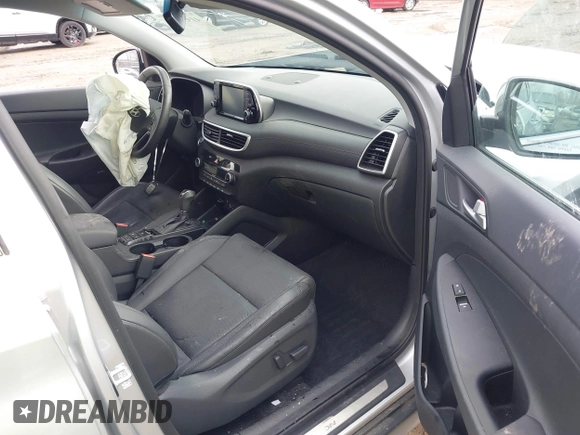 2019 Hyundai Tucson Limited with VIN KM8J3CAL1KU972574, listed as a IAAI auction lot 41932242 with 41,677 mi miles and . Bid and sale history available at DreamBid. Image 5.