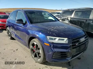 2019 Audi SQ5 Premium Plus with VIN WA1B4AFY0K2093491, listed as a Copart auction lot 86617854 with 39,630 mi miles and Salvage Title. Bid and sale history available at carsss.com. Image 11.