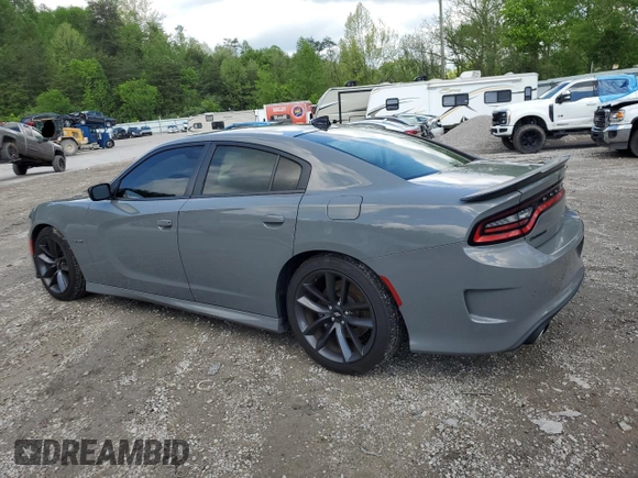 2019 Dodge Charger R/T z VIN 2C3CDXCTXKH519303, wystawiony jako Copart lot #54766595 z przebiegiem 53 877 mil mil oraz Szkoda całkowita • Salvage title. Historia ofert i sprzedaży dostępna na DreamBid. Obrazek 2.