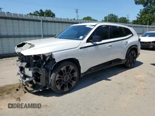 2023 BMW XM z VIN 5YM23CS00P9R52198, wystawiony jako Copart lot #57953684 z przebiegiem 5428 mil mil oraz Szkody całkowita. Historia ofert i sprzedaży dostępna na DreamBid. Obrazek 1.
