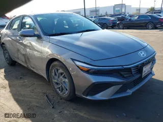 2024 Hyundai Elantra SEL with VIN KMHLM4DG7RU777454, listed as a IAAI auction lot 41834579 with 12,131 mi miles. Bid and sale history available at carsss.com. Image 1.