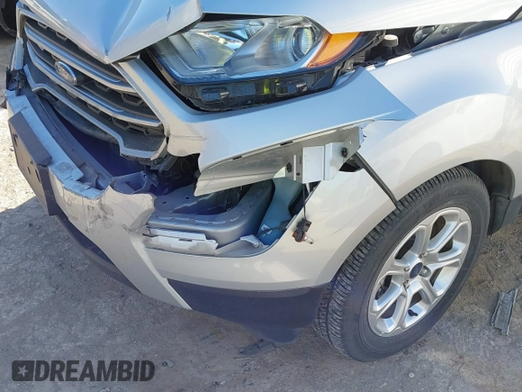 2019 Ford EcoSport SE with VIN MAJ3S2GE3KC269072, listed as a IAAI auction lot 41836009 with 18,484 mi miles and . Bid and sale history available at DreamBid. Image 6.