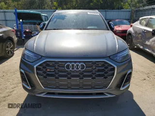 2021 Audi SQ5 Premium Plus with VIN WA1B4AFY0M2026456, listed as a Copart auction lot 77312444 with 74,103 mi miles and Salvage Title. Bid and sale history available at DreamBid. Image 5.