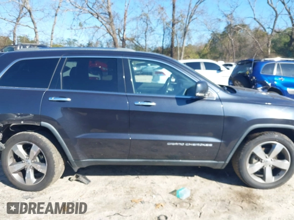 2014 Jeep Grand Cherokee Limited with VIN 1C4RJEBT5EC189033, listed as a IAAI auction lot 41156781 with 126,367 mi miles and . Bid and sale history available at DreamBid. Image 13.