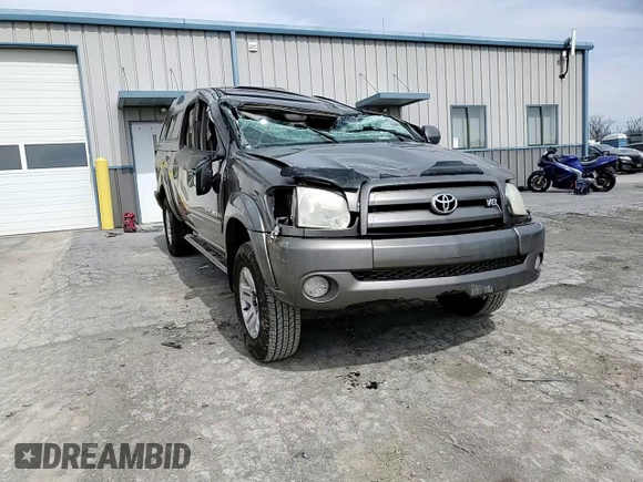 2005 Toyota Tundra Limited z VIN 5TBDT48145S500608, wystawiony jako Copart lot #49736795 z przebiegiem 165 640 mil mil oraz Szkoda całkowita • Salvage title. Historia ofert i sprzedaży dostępna na DreamBid. Obrazek 10.