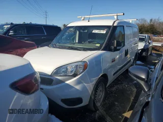 2022 Ram ProMaster City Wagon with VIN ZFBHRFAB7N6W37227, listed as a Copart auction lot 82130674 with 49,098 mi miles and Salvage Title. Bid and sale history available at carsss.com. Image 1.