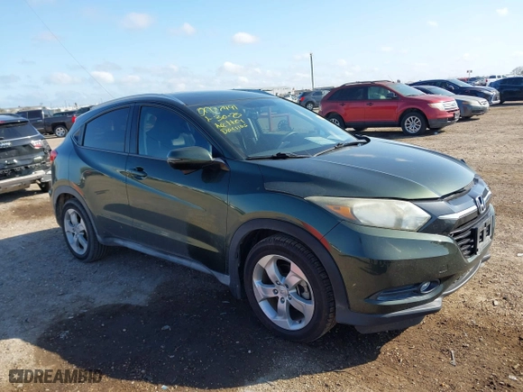 2016 Honda HR-V EX-L w/Navi with VIN 3CZRU5H74GM722552, listed as a IAAI auction lot 41491094 with 57,802 mi miles. Bid and sale history available at carsss.com. Image 13.