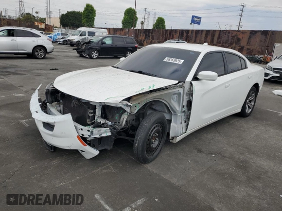 2015 Dodge Charger SXT z VIN 2C3CDXHG7FH721601, wystawiony jako Copart lot #58253925 z przebiegiem 123 004 mil mil oraz Szkoda całkowita • Salvage title. Historia ofert i sprzedaży dostępna na DreamBid. Obrazek 1.