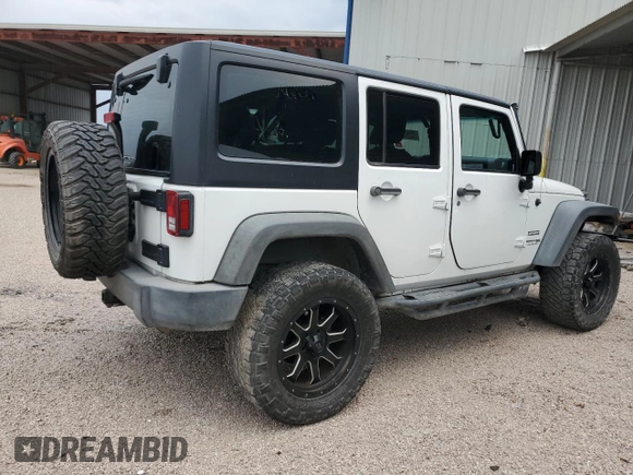 2018 Jeep Wrangler JK Unlimited Sport S with VIN 1C4BJWDG4JL850519, listed as a Copart auction lot 84434304 with 91,104 mi miles and Clean Title. Bid and sale history available at carsss.com. Image 3.