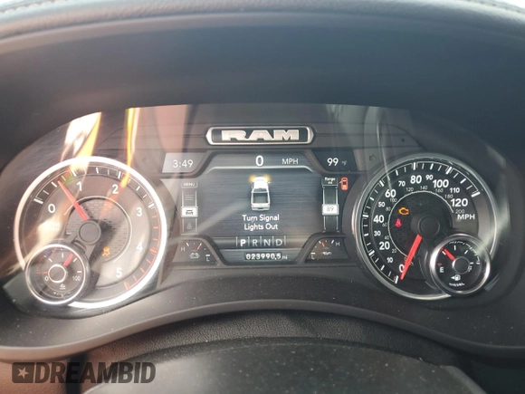 2024 Ram 2500 Laramie z VIN 3C6UR5FLXRG104906, wystawiony jako Copart lot #55327515 z przebiegiem 23 990 mil mil oraz Szkoda całkowita • Salvage title. Historia ofert i sprzedaży dostępna na DreamBid. Obrazek 9.