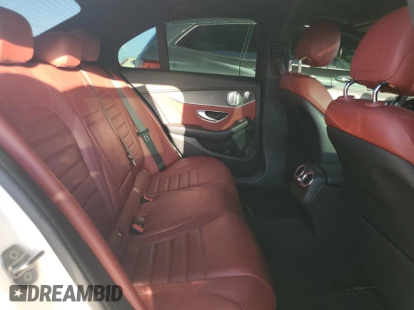 2017 Mercedes-Benz C 300 with VIN 55SWF4JB6HU223073, listed as a Copart auction lot 62393865 with 95,400 mi miles and Salvage title. Bid and sale history available at DreamBid. Image 10.