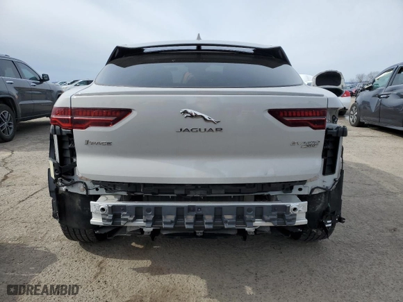 2019 Jaguar I-PACE HSE with VIN SADHD2S11K1F72420, listed as a Copart auction lot 45223425 with 35514 miles and Salvage Title. Bid and sale history available at carsss.com. Image 6.