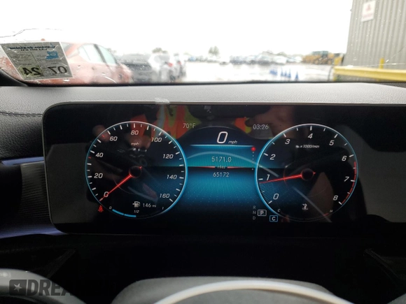 2020 Mercedes-Benz CLA 250 with VIN WDD5J4GB8LN029129, listed as a Copart auction lot 44727974 with 65,172 mi miles and . Bid and sale history available at DreamBid. Image 9.