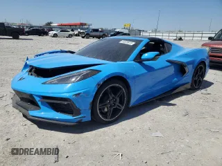 2023 Chevrolet Corvette 2LT with VIN 1G1YB2D41P5123978, listed as a Copart auction lot 53320615 with 10,781 mi miles and Salvage title. Bid and sale history available at DreamBid. Image 1.